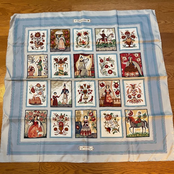 Authentic Hermes Scarf - Picture 1 of 12